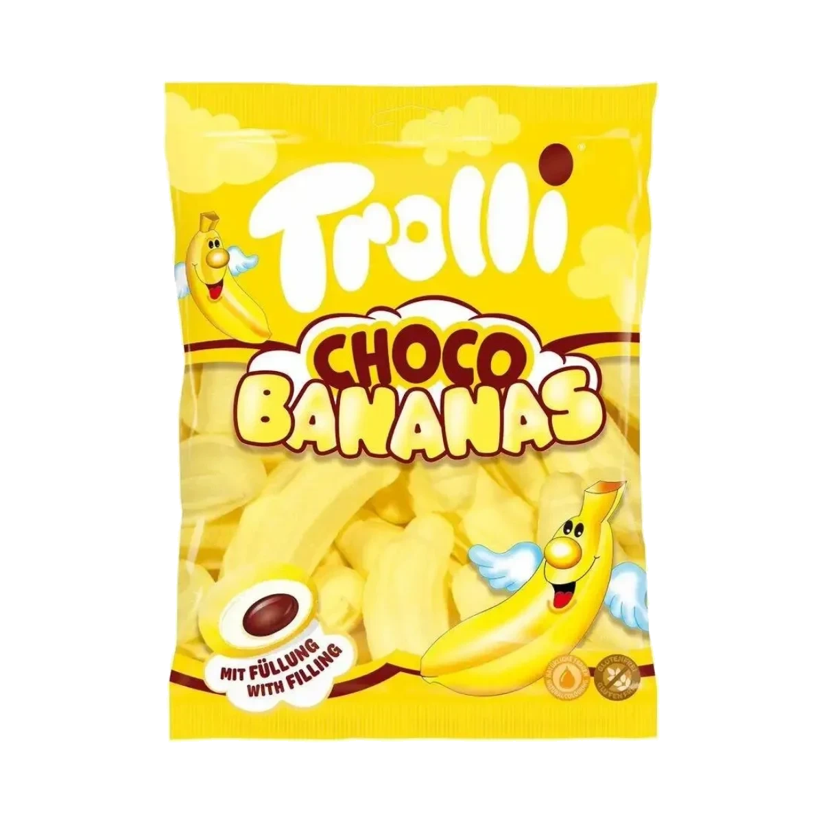 Trolli Mallow Choco Bananas 150 g