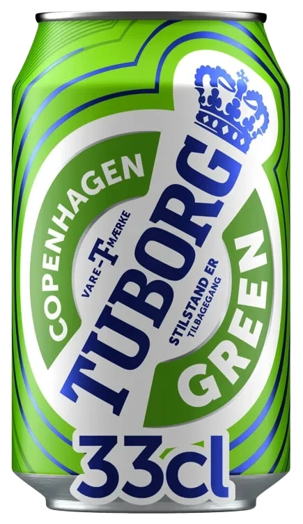 Tuborg Grønn 0,33l boks