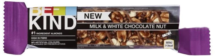 Bar Mjölk- & vit choklad nötter