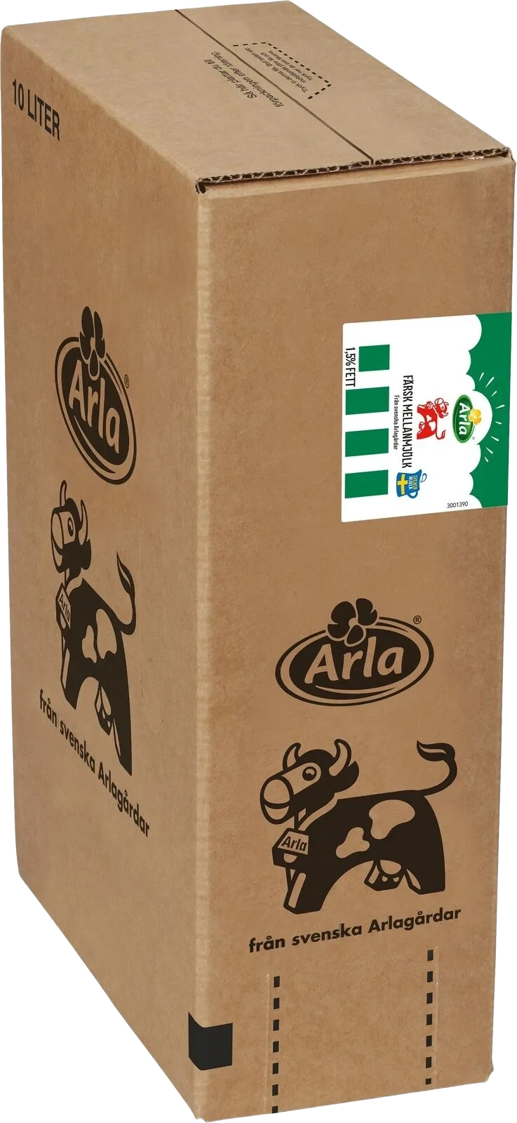 Färsk mellanmjölk 1.5% BiB