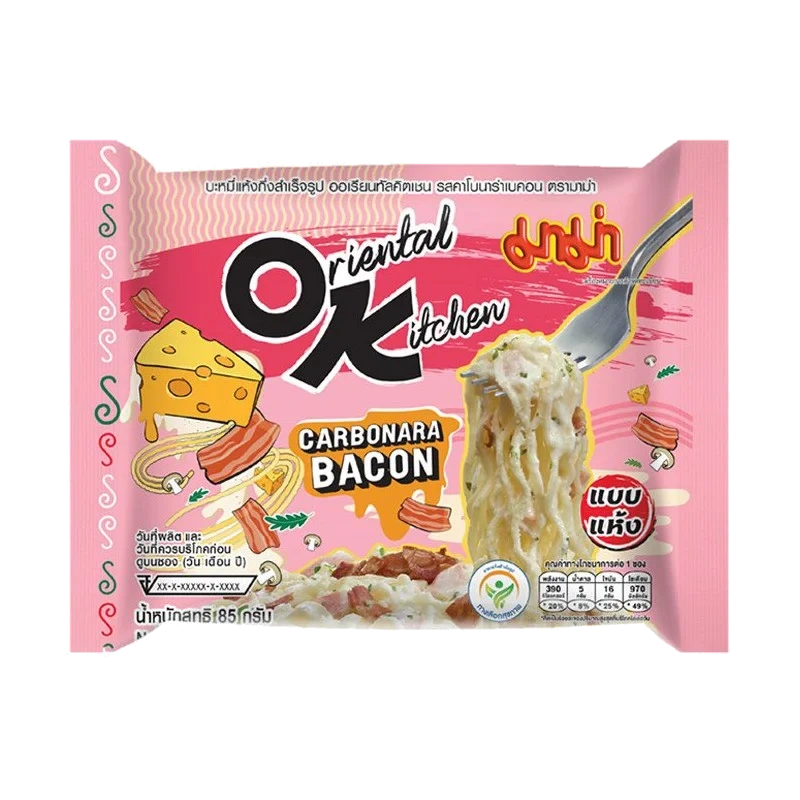 Mama OK Carbonara Bacon 85g