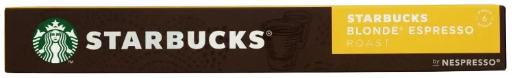 Starbucks Blonde Espresso X10 53g