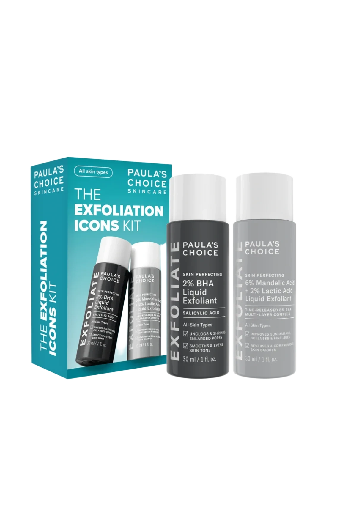 Paula's Choice Trial Kit 2% BHA 6% Mandelic + 2% Lactic 60 ml