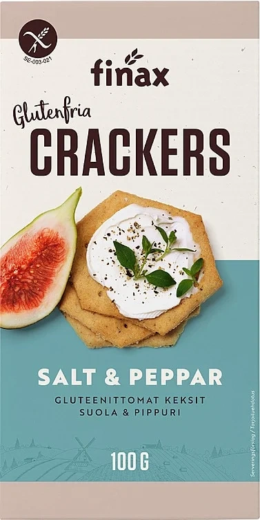 Salt Pepper Cracker Glutenfri Finax