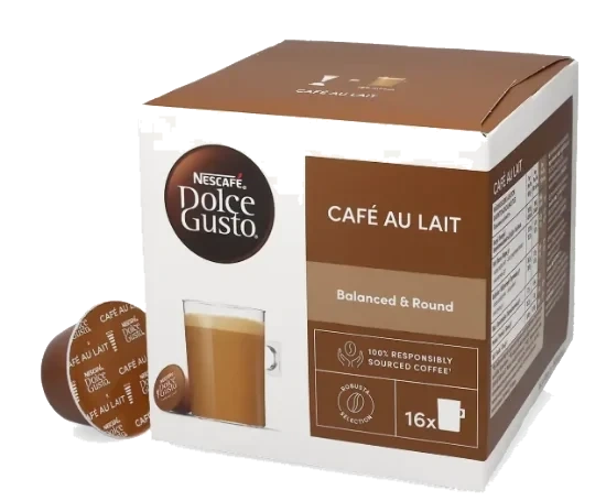 Dolce Gusto Cafe Au Lait 16 Kapsler