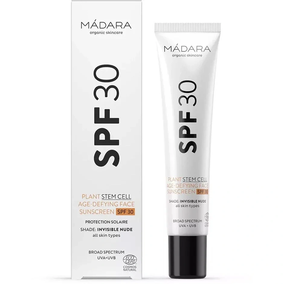 MÁDARA Plant Stem Cell Age-defying Face Sunscreen SPF30