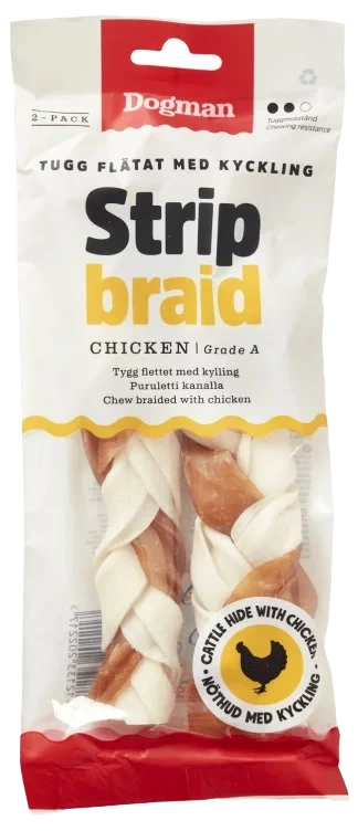 Chicken Strip Braid 2-pack m