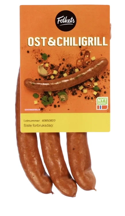 Ost&Chiligrill 270g Folkets