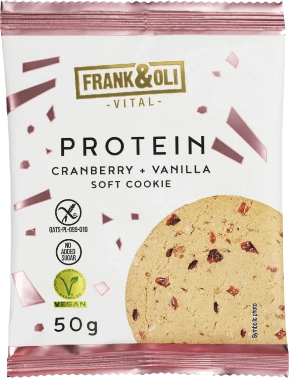 Protein Cookies Cranberry&Vanilla 50g Frank&Oli