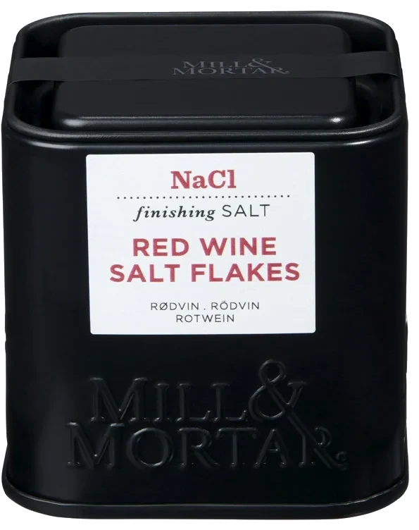 Rødvinssalt 80g Mill & Mortar