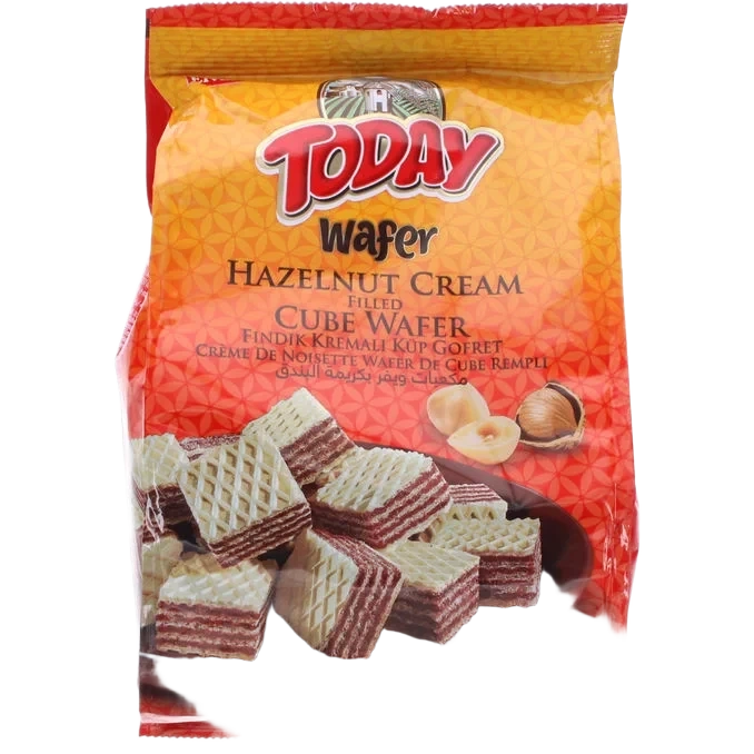 Wafer Hasselnöt