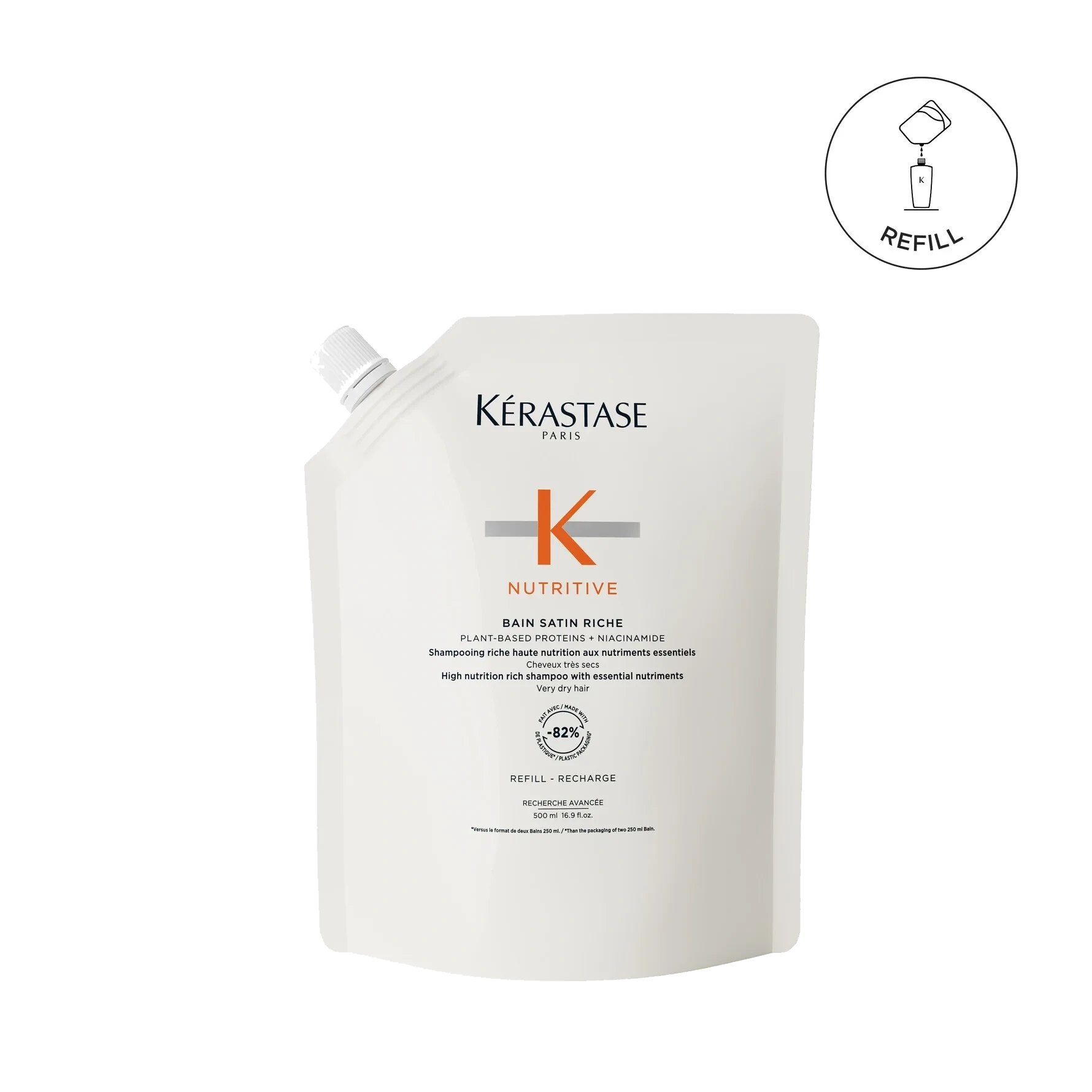 KÉRASTASE Nutritive Bain Riche Shampoo Refill 500 ml