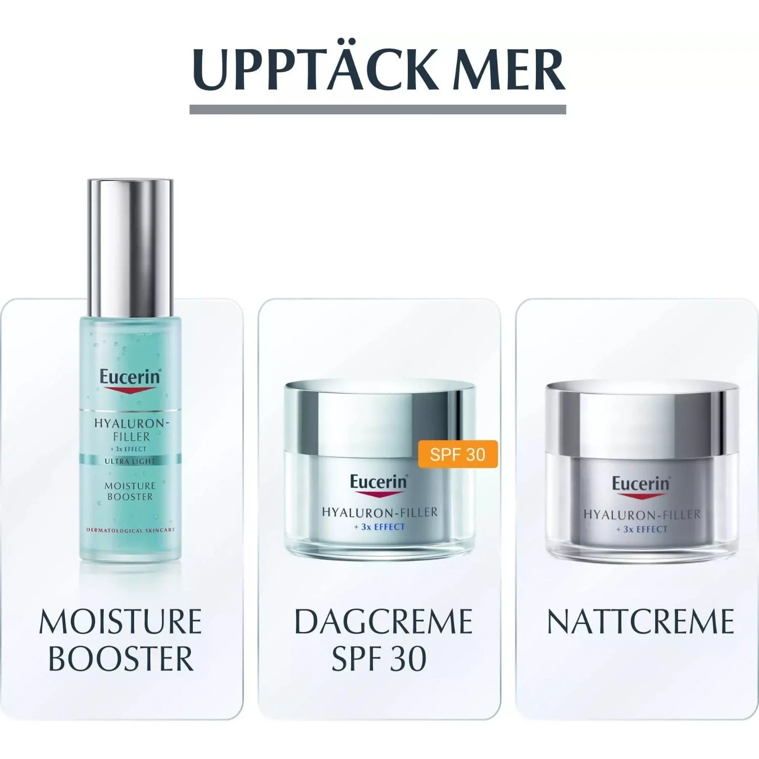Eucerin Hyaluron-Filler +3xEffect øyekrem SPF15 15 ml