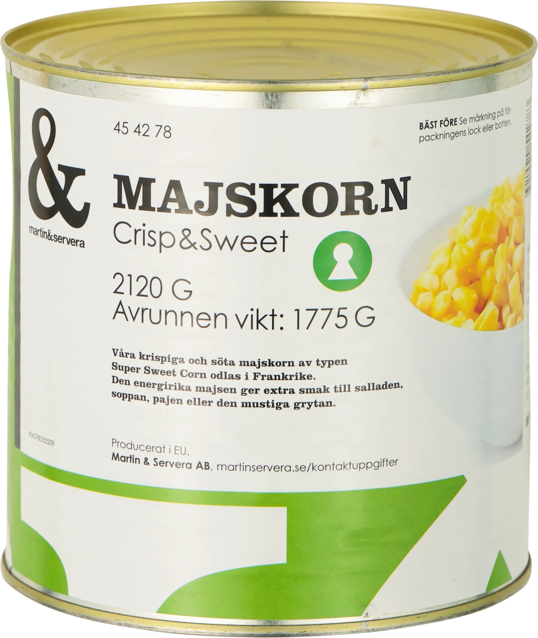 Majskorn crisp
