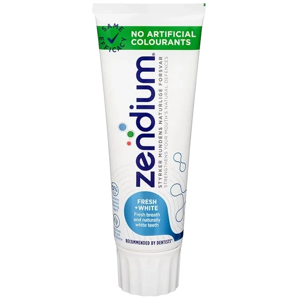 Zendium Tannkrem Fresh&White 75ml