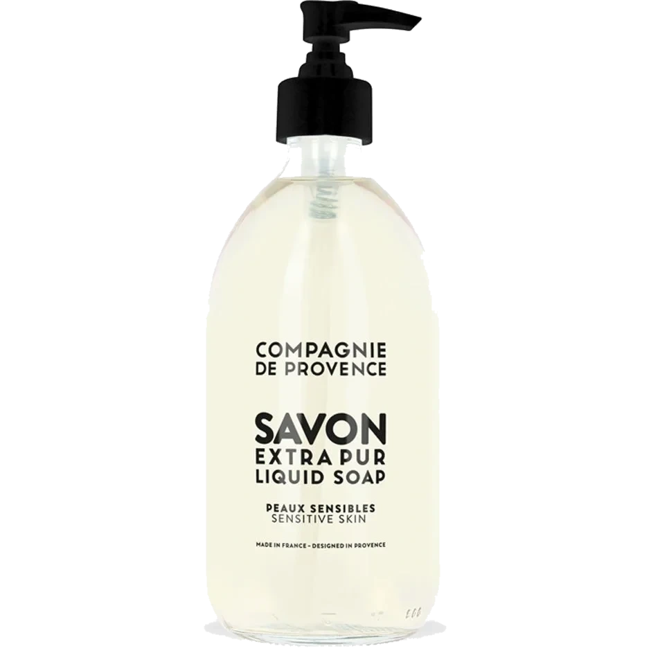COMPAGNIE DE PROVENCE SAVON Liquid Marseille Soap Refill Sensitive Skin Liquid Hand Refill Soap 495 ml