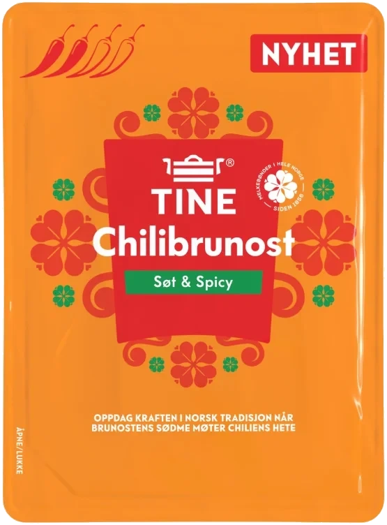 Chilibrunost Skiver 130g Tine