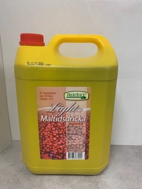 Måltidsdrick Lingon light1+5 5LDunk