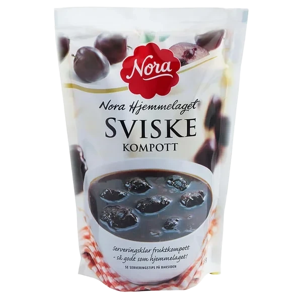 Sviskekompott Hj l 455g Nora
