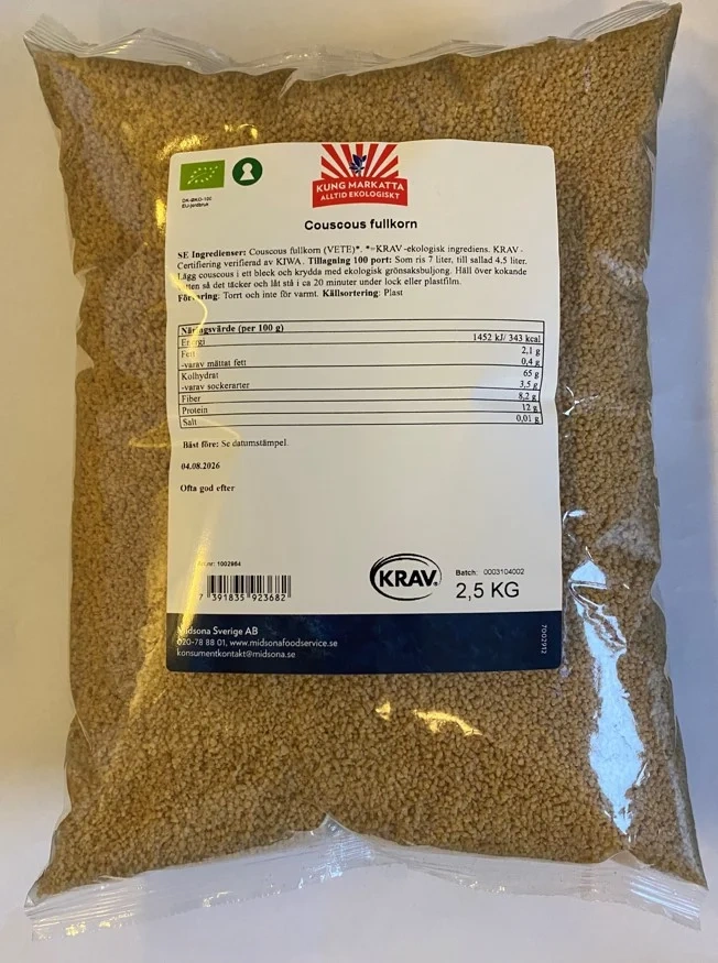 Couscous Fullkorn