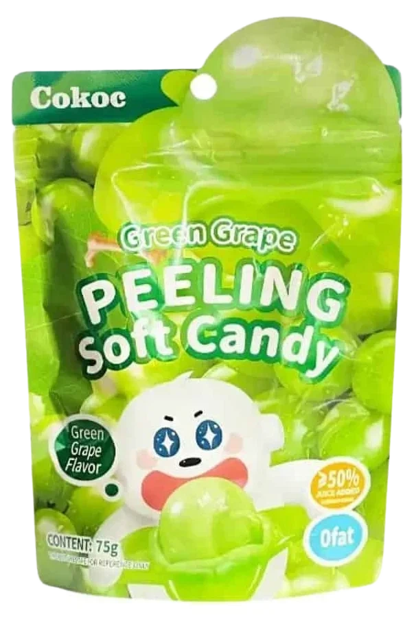 Cokoc Peeling Soft Candy Green Grape 75g