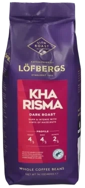 Kaffebønner Löfbergs 400 g, Kharisma