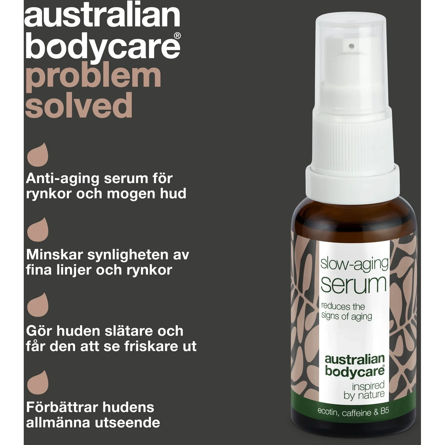 Slow-aging Serum mot rynkor (50+)