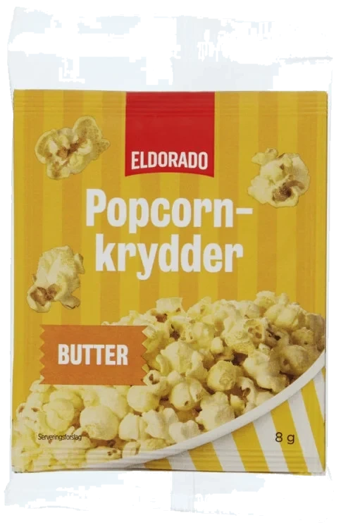 Kryddermix Til Popcorn Med Smak Av Smør.