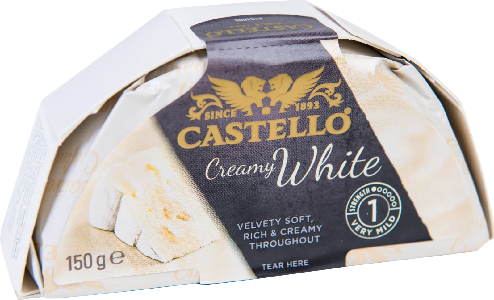 White vitmögelost 150 g