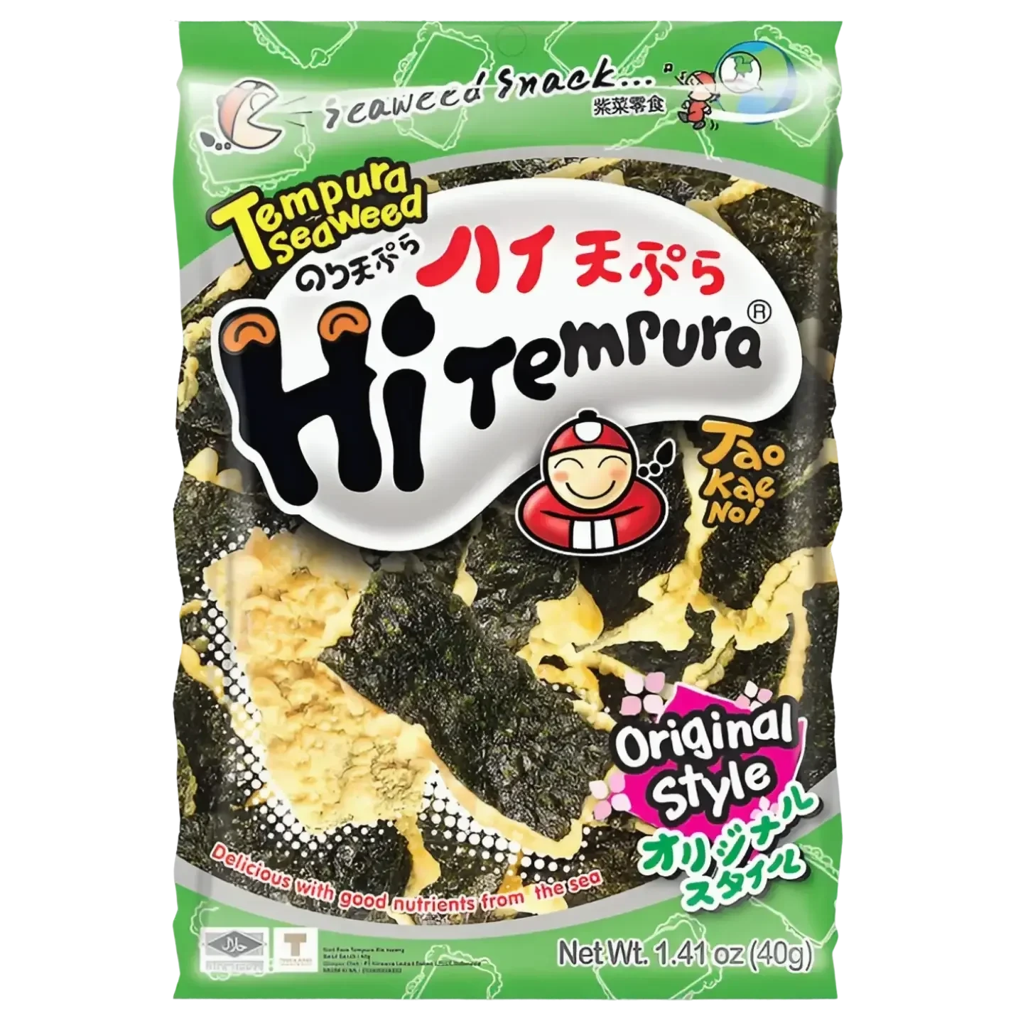 Taokaenoi Tempura Seaweed - Original 40g Th