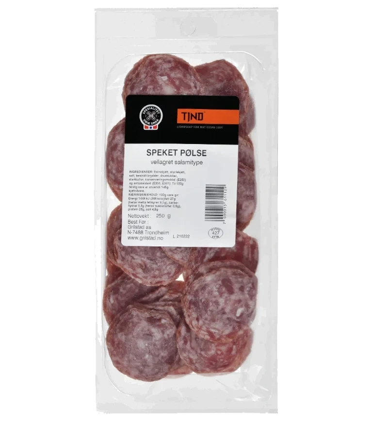 Tind Vellagret Salamitype 250g