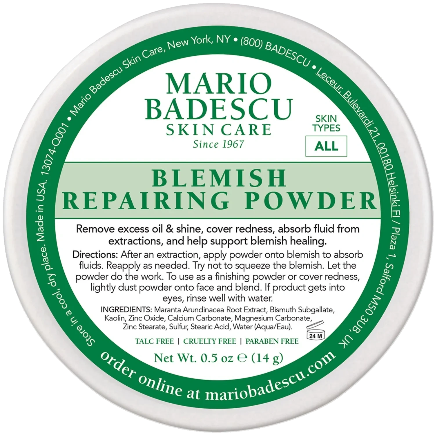 Mario Badescu Blemish Repairing Powder