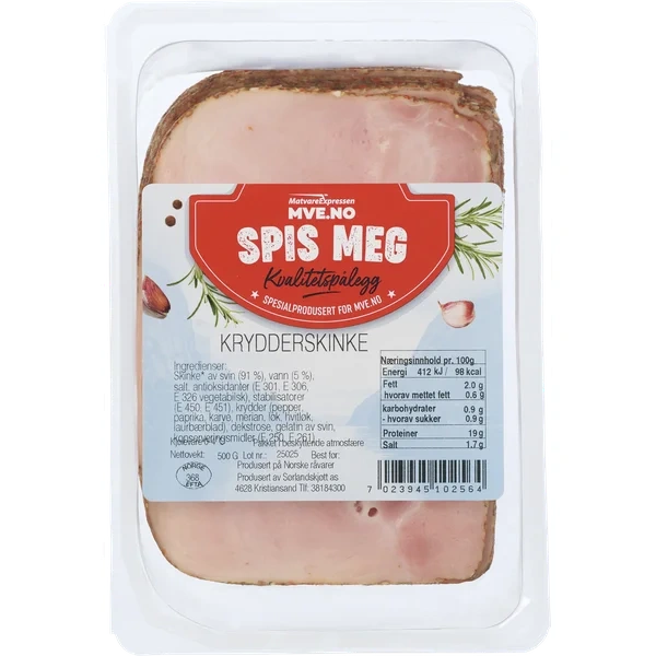 Krydderskinke 500g (hawaiiplomme)