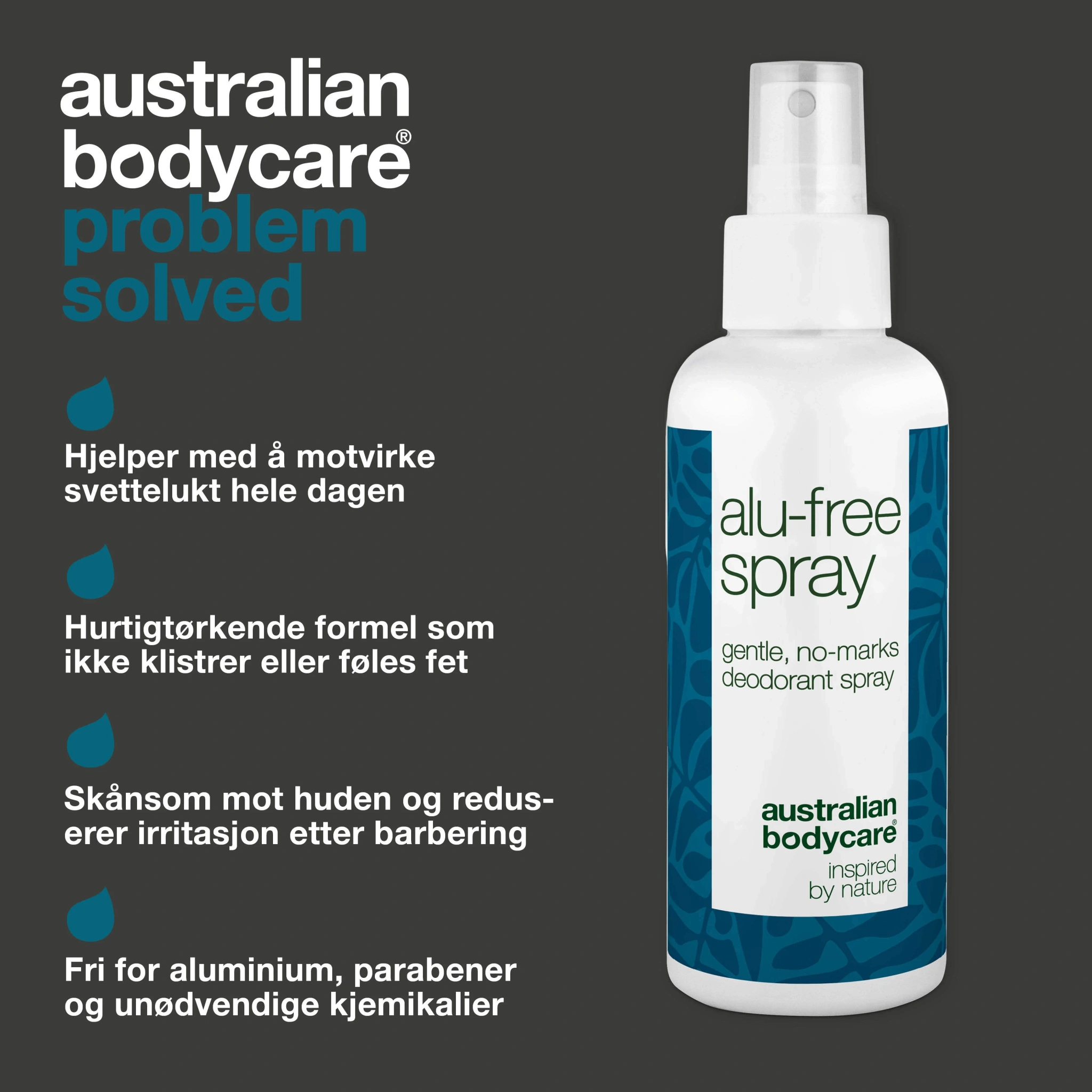 Australian Bodycare Deo Spray Aluminum free, 100 ml