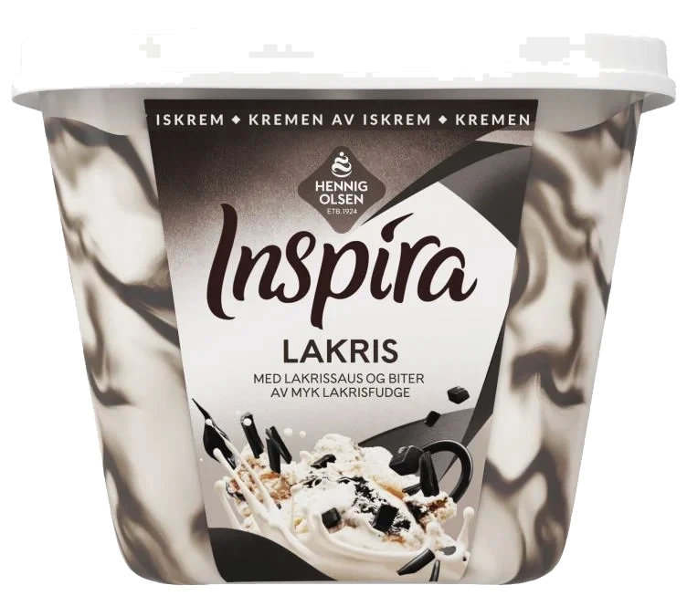 Inspira Iskrem Lakris 0,9l Hennig Olsen
