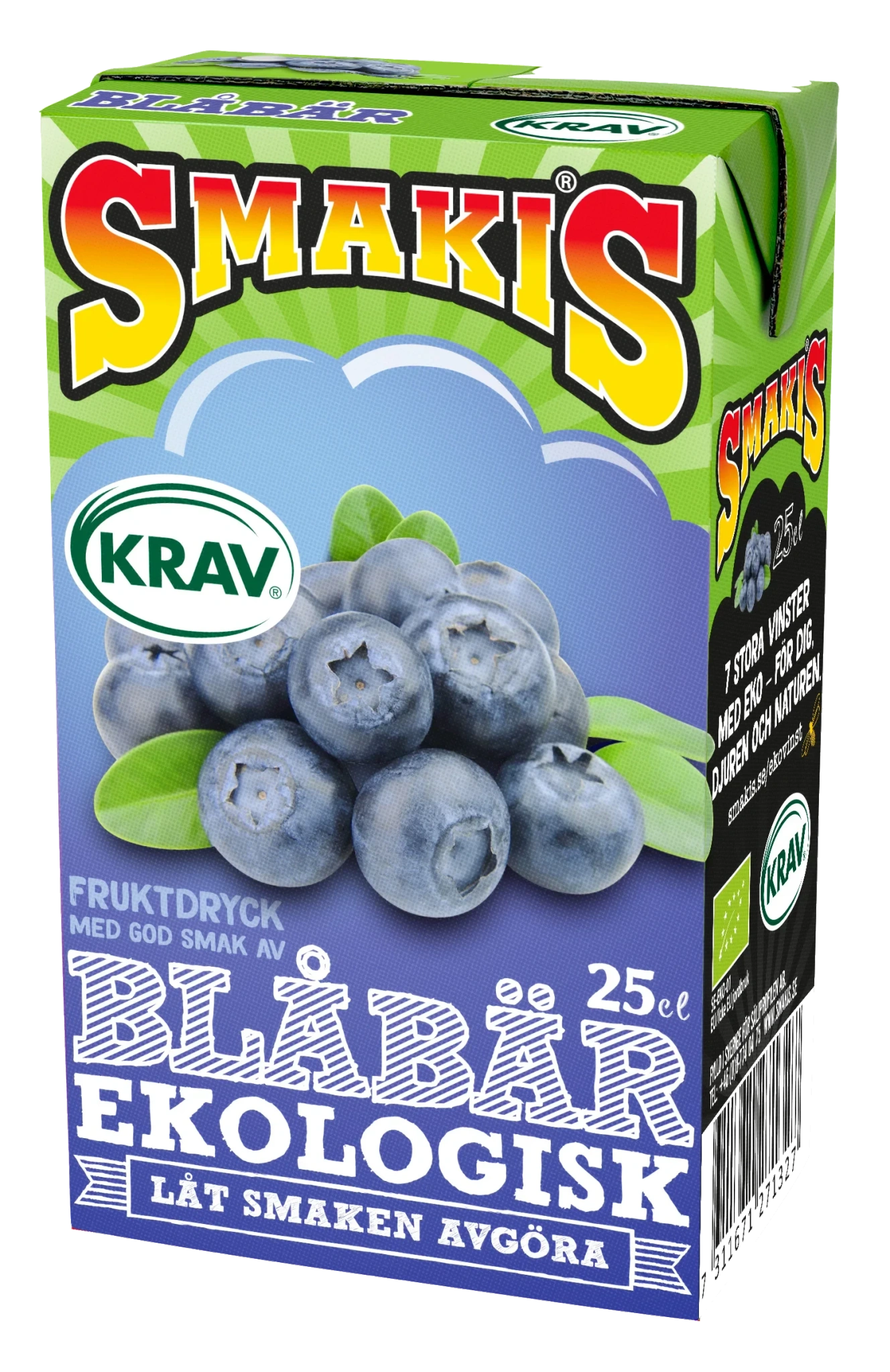 Blåbärsdryck KRAV