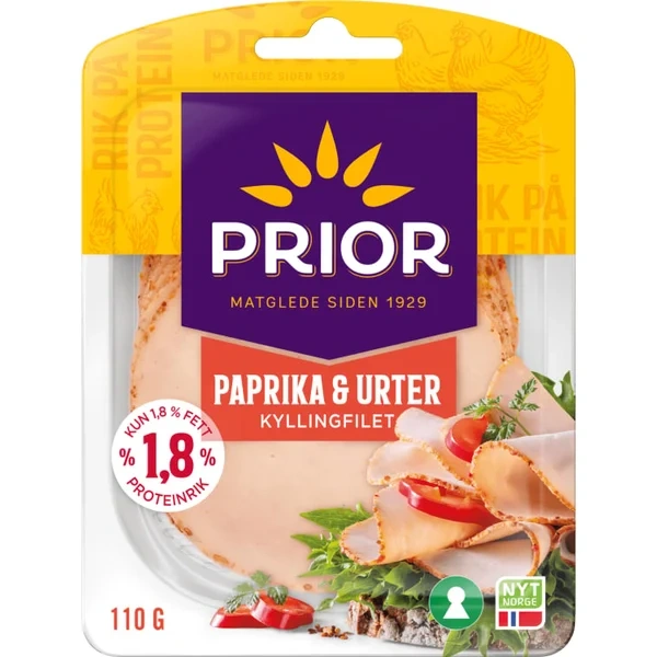 Kyllingfilet Paprika/Urter 110g