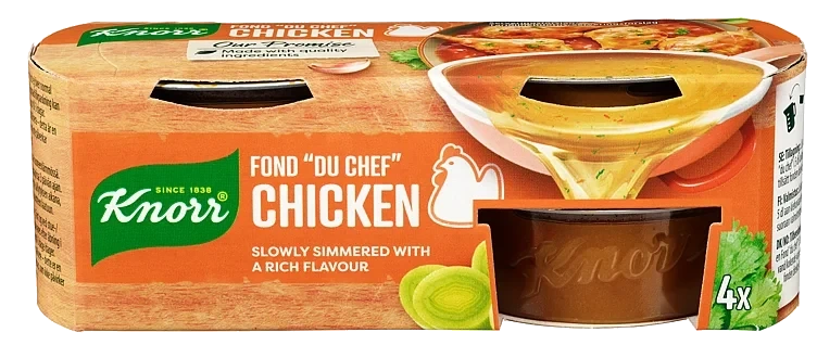 Fond du chef kylling 4x28g