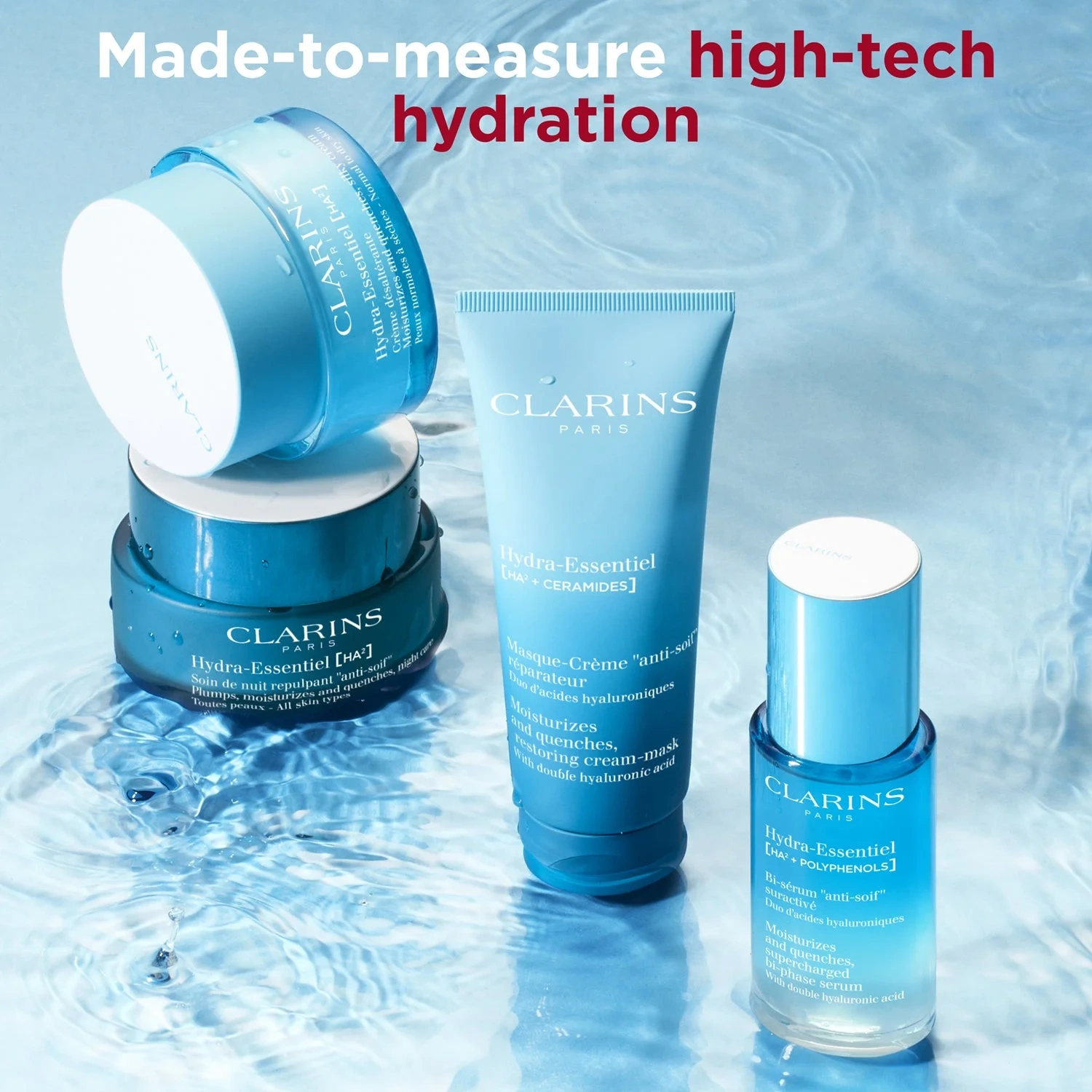 Clarins Hydra-Essentiel Moisturizes And Quenches
