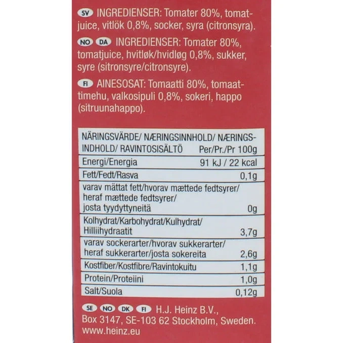 Krossade Tomater Vitlök