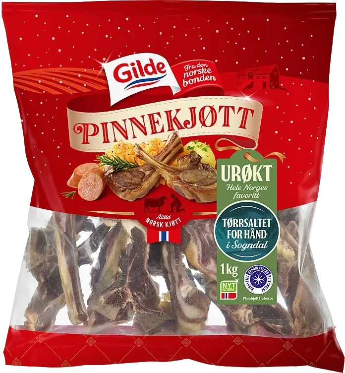 Pinnekjøtt Lam Kappet 1kg Enh