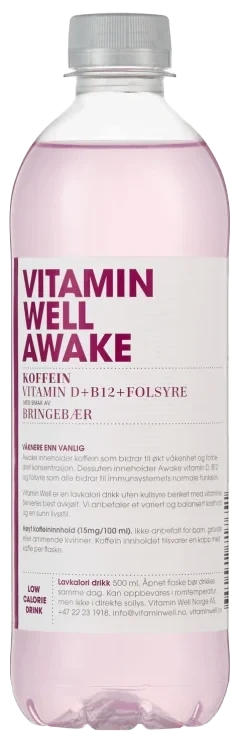 Vitamin Well Awake 0,5l Fl