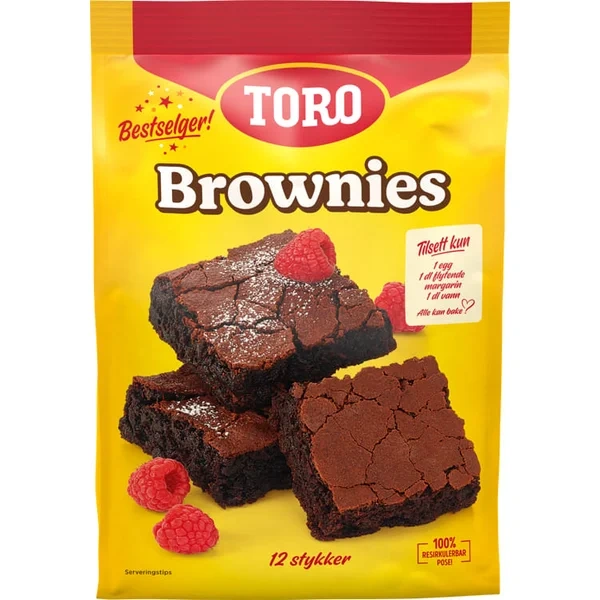 Brownies Mix 530g Toro