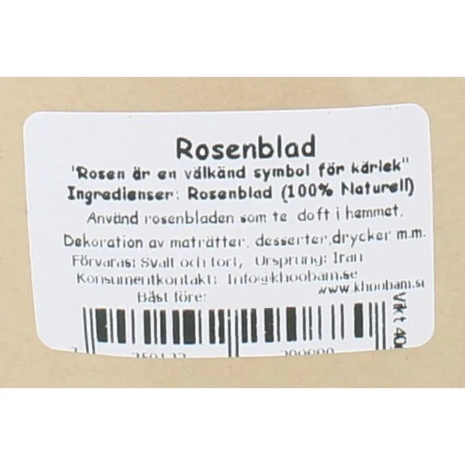 Torkade Rosenblad