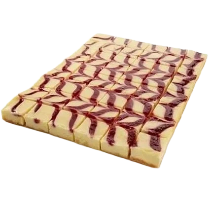 Ostekake Bringebær Oppdelt 2350g