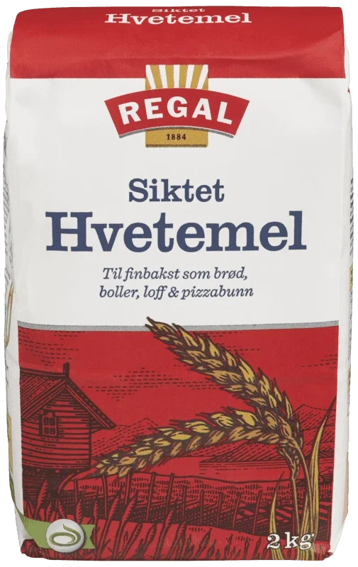 Hvetemel Siktet 2kg Regal