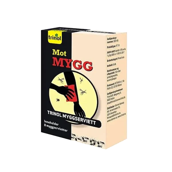 Mot Mygg og Flått - 8 Servietter