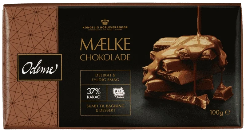 Odense Bakesjokolade Lys 100g