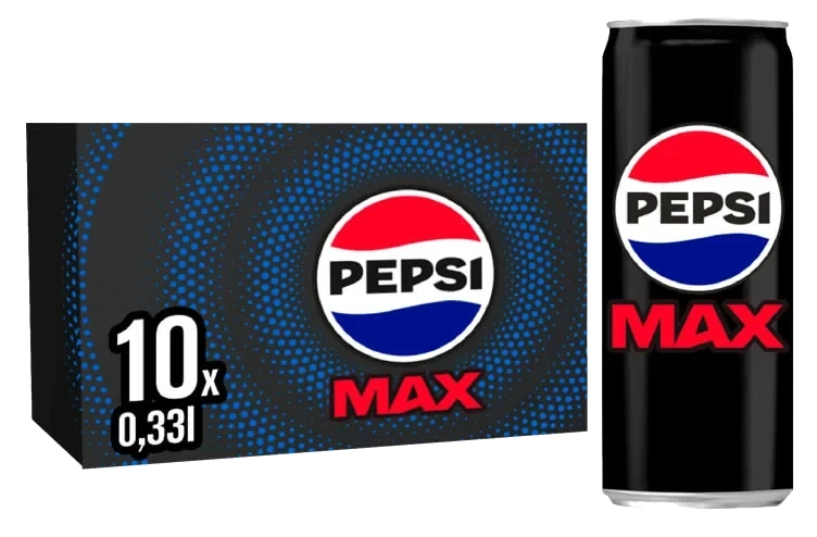 Pepsi Max 0,33lx10 boks