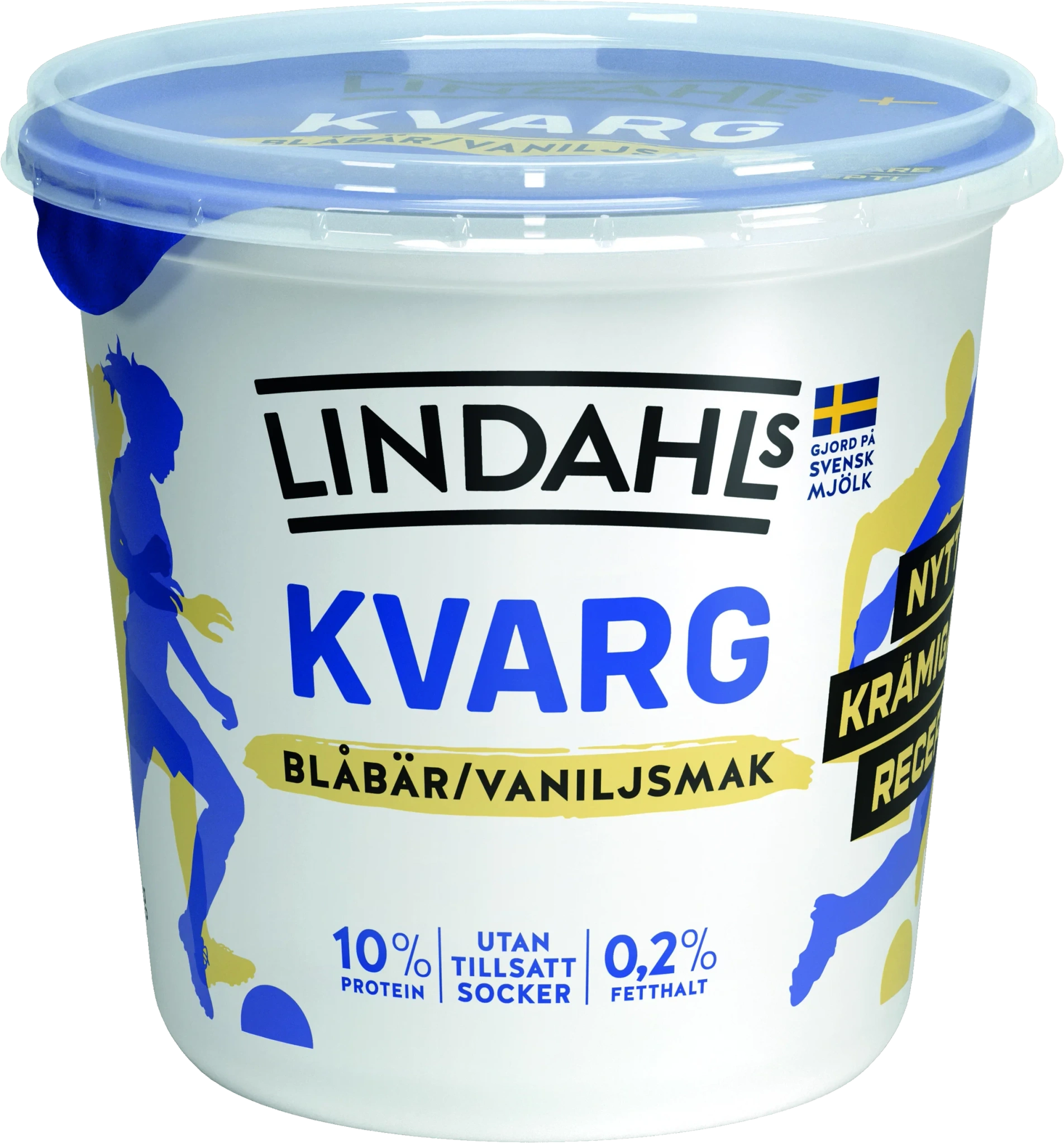 Kvarg Blåbär/Vanilj